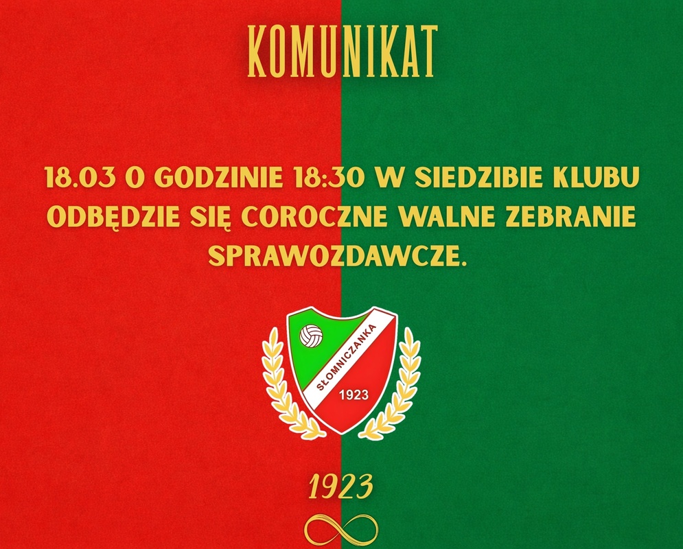 Zebranie sprawozdawcze 18.03