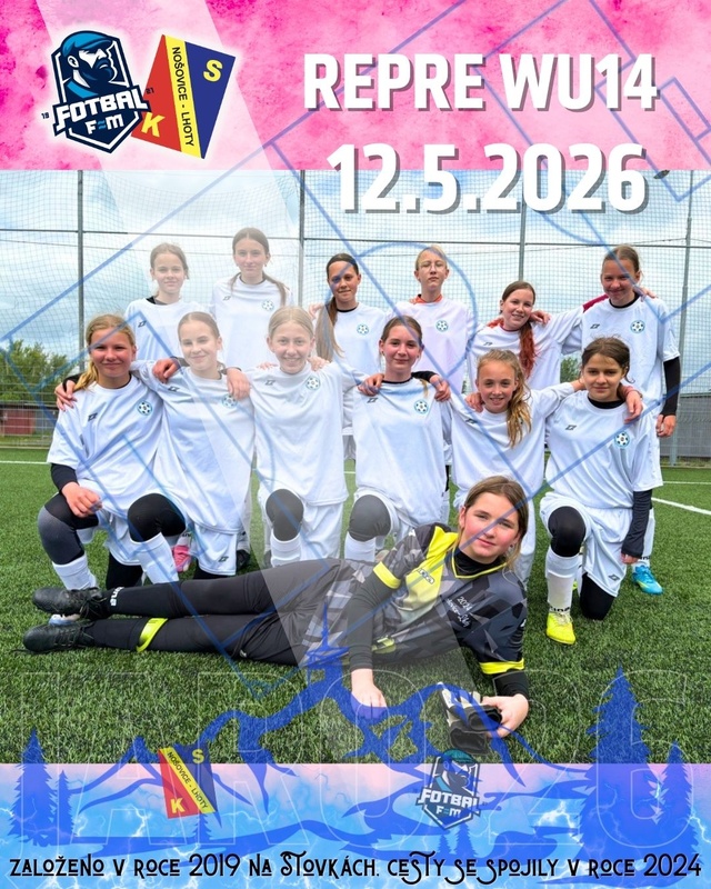 💙💛 Pětice našich hráček reprezentovala OFS Frýdek-Místek v kategorii WU14 ⚽🔥
