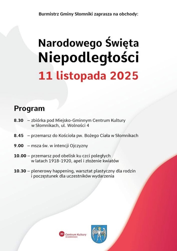 Narodowe Święto Niepodległości!
