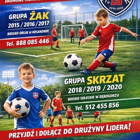 Nabory do sekcji piłki nożnej