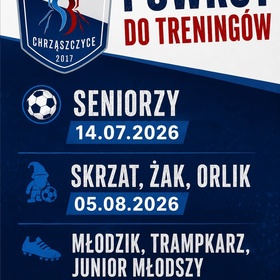 POWRÓT DO TRENINGÓW-SEZON 2026/2027