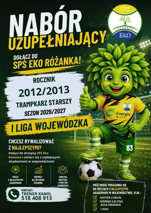NABÓR UZUPEŁNIAJĄCY – ROCZNIK 2012/2013