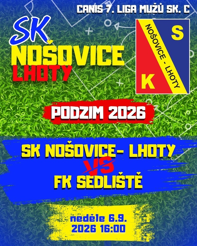 DOMA O DALŠÍ BODY! V NEDĚLI HOSTÍME SEDLIŠTĚ
