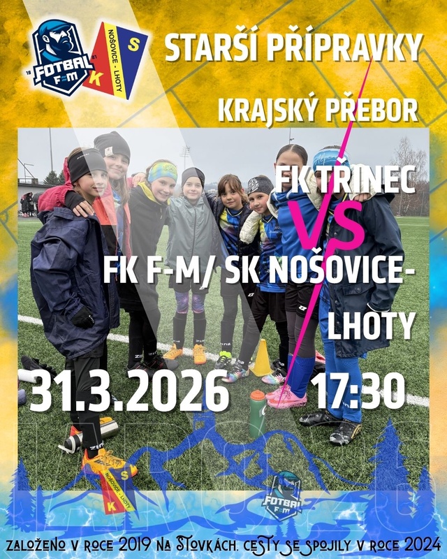 💛💙 STARŠÍ PŘÍPRAVKA – PRVNÍ JARNÍ ZÁPAS ⚽🔥