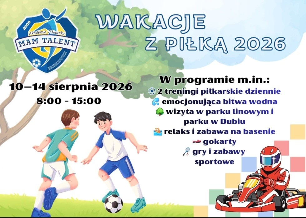 Wakacje z piłką 2026