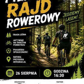 PIŁKARSKI RAJD ROWEROWY!