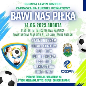 ŚWIĘTO PIŁKI DZIECIĘCEJ W LEWINIE BRZESKIM