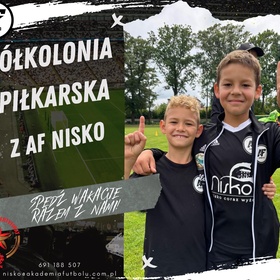 PÓŁKOLONIE PIŁKARSKIE Z AKADEMIĄ FUTBOLU NISKO