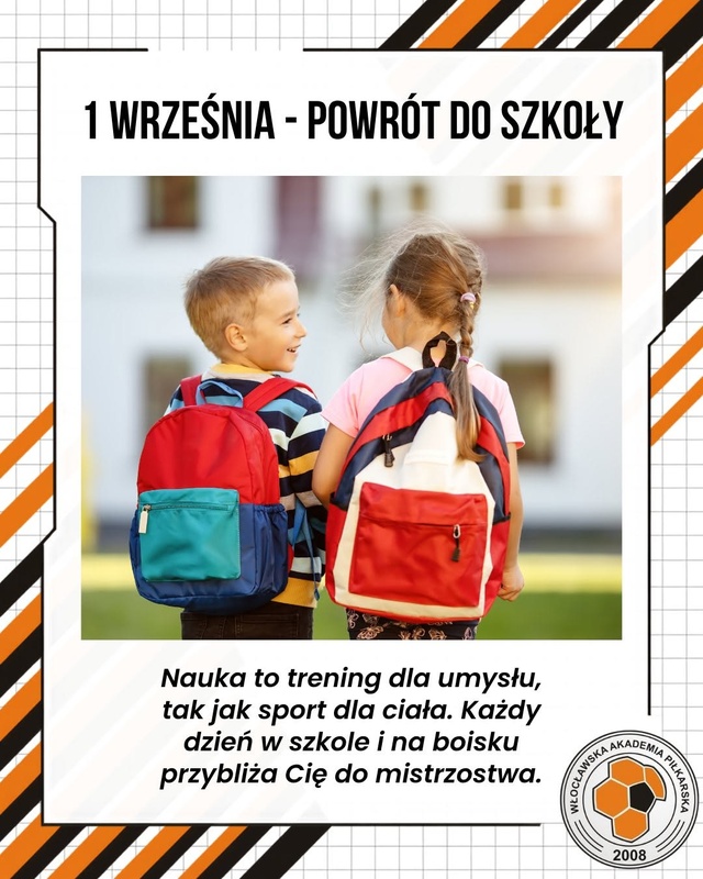 1 września, powrót do szkoły.