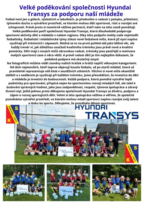 ⚽🎉 Radost, která má smysl! 🎉⚽