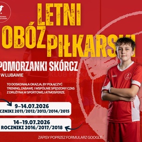 Letni Obóz Piłkarski Pomorzanki SKÓRCZ – ZAPISY 2026