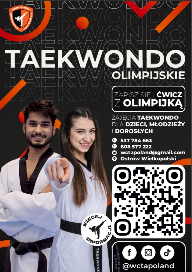 Pierwszy klub Taekwondo Olimpijskiego w Ostrowie Wielkopolskim !