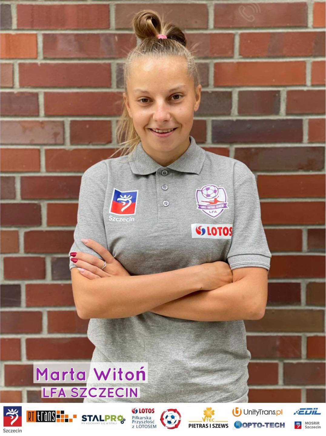 Marta Witoń - Nowa Piłkarka LFA Szczecin