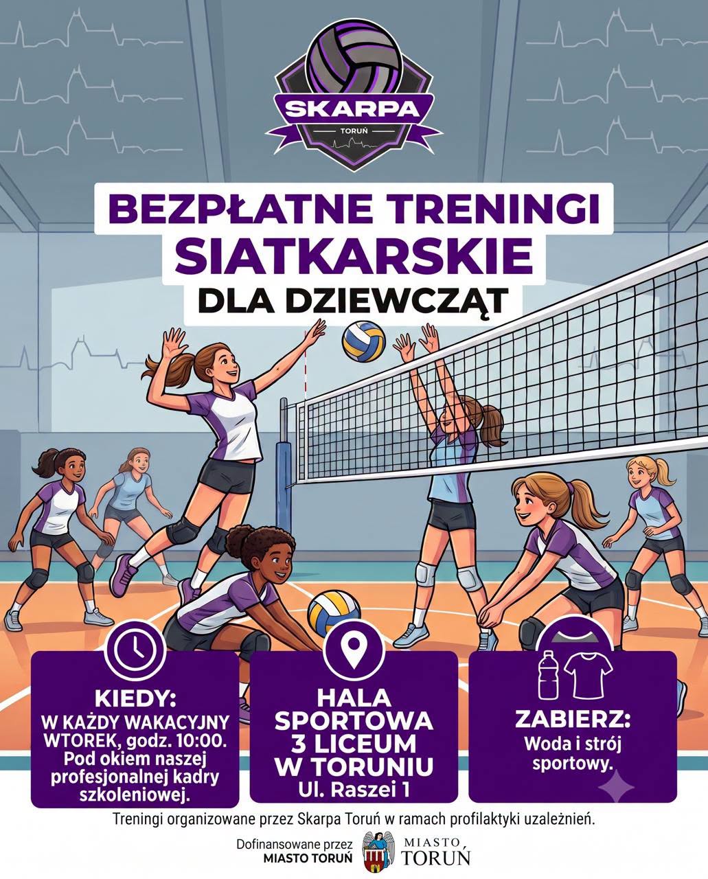 PROFILAKTYKA UZALEŻNIEŃ 2026 - Zapisz się i zabierz strój sportowy:)