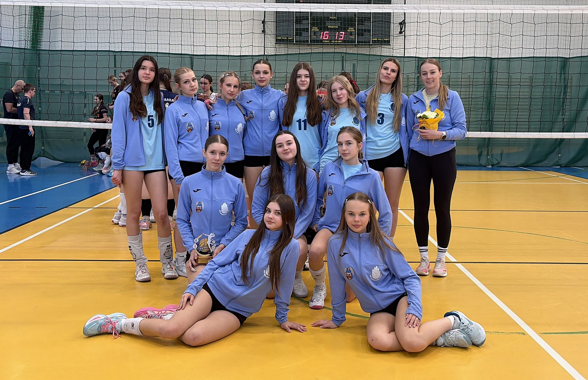 Kadetki Toruńskiego Klubu Siatkarskiego grały turniej w Koronowie - 22.03.2026
