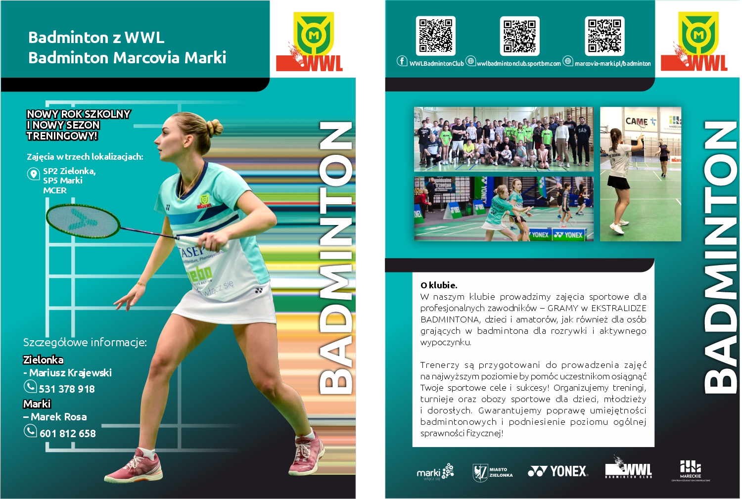 Nabór do grup badmintona!