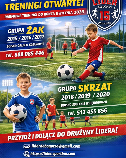Nabory do sekcji piłki nożnej